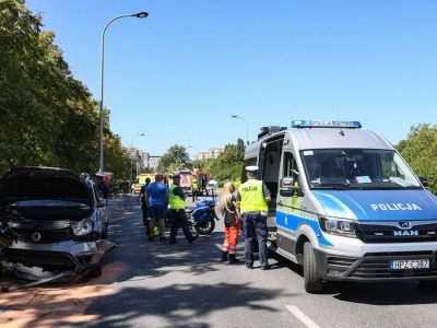 Wypadek na Woronicza. Jest decyzja w sprawie kierowcy