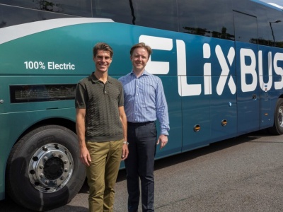 Flixbus eksperymentuje z elektrobusem na kolejnej trasie. Teraz Londyn – Cambridge, 100 kilometrów, w sumie 400 km na dobę