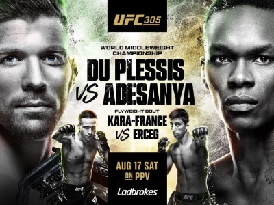 UFC 305: Przewidywania, Typy, Kursy, Analiza | 18.08.2024