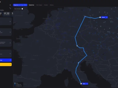 Chcesz podróżować pociągiem po Europie? Ta mapa jest dla Ciebie!