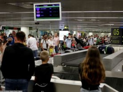 Pożar niedaleko lotniska w Lizbonie. Spłonęły setki aut