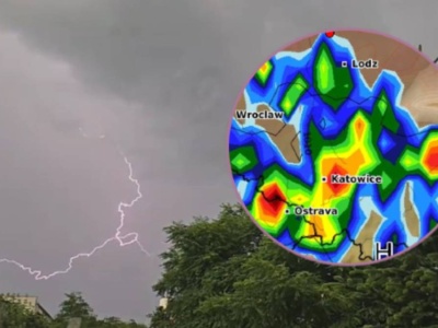 Burze nad Polską. Trzy rejony zagrożone, możliwy grad