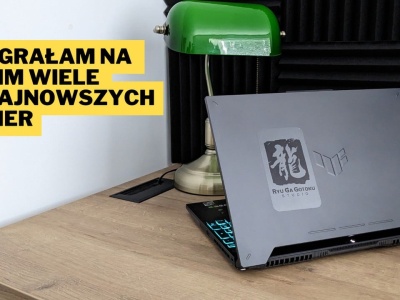 Moim zdaniem to najlepszy laptop do gier i pracy za rozsądne pieniądze. ASUS TUF A15 z kartą graficzną RTX 4060 towarzyszy mi od roku i przez ten czas ani razu mnie nie zawiódł