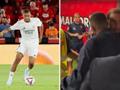 Nagrali Mbappe. Spotkał się z legendą sportu i stało się to