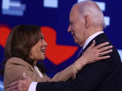 Konwencja demokratów. Nieoczekiwanie głos zabrała Kamala Harris