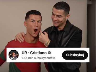 Cristiano Ronaldo założył kanał na YouTube. I błyskawicznie pobił światowy rekord