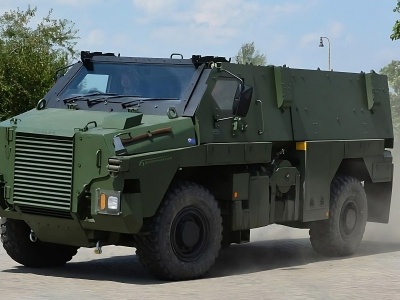 Australijski MRAP prezentowany w Czechach. Zapowiedź kontraktu?