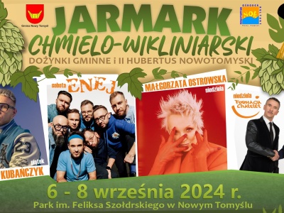 NOWY TOMYŚL: Jarmark Chmielo – Wikliniarski 2024 [PROGRAM]