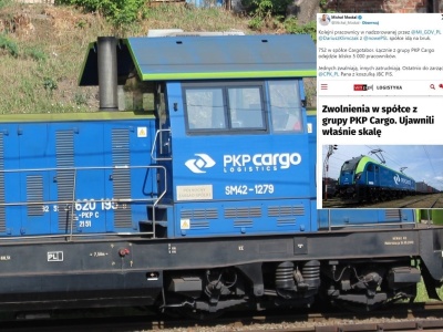 Zwolnienia w PKP Cargotabor! Wyrzuconych ma być do 752 osób