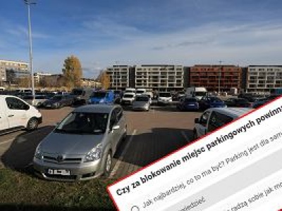 Czy za blokowanie miejsc parkingowych powinna być kara? 79 proc. głosów na tę opcję. 