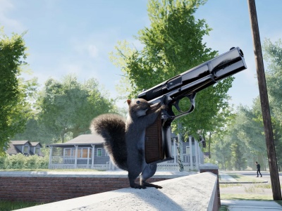 Squirrel with a Gun z konsolową datą premiery. Symulator kozy ma poważnego rywala