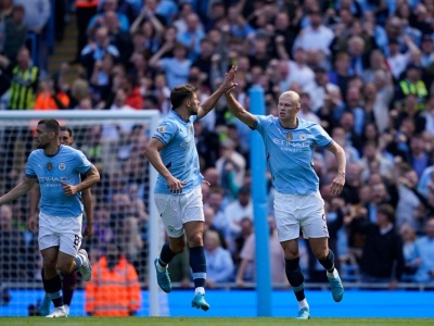 Pewne zwycięstwo Manchesteru City z beniaminkiem! Hat-trick Haalanda