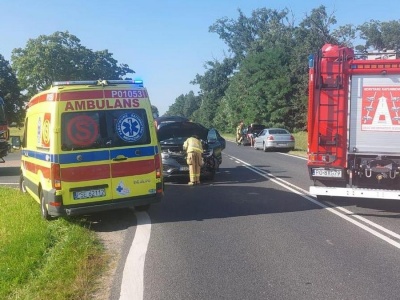 Zdarzenie drogowe na obwodnicy Śremu