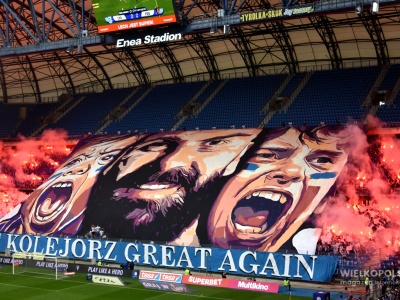 KKS Lech Poznań: Kolejne domowe zwycięstwo! Fantastyczna atmosfera na Enea Stadionie [ZDJĘCIA, FILM]