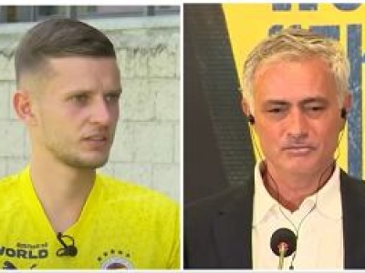 Co za słowa Mourinho o Szymańskim! Powiedział to przed kamerą