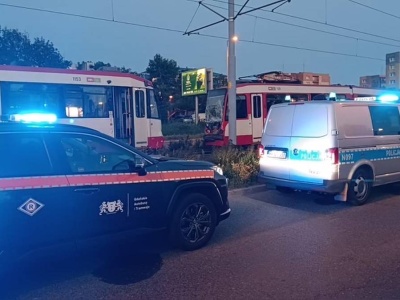 Zderzenie tramwajów w Gdańsku. Siedem osób trafiło do szpitala