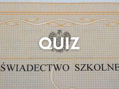 Hej ho do szkoły by się szło! A kto dostanie piątkę w szkolnym quizie?