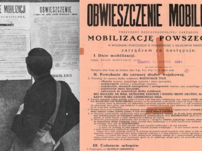 30 sierpnia 1939 roku  została zarządzona mobilizacja powszechna