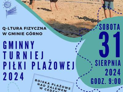 Gminny Turniej Piłki Plażowej 2024