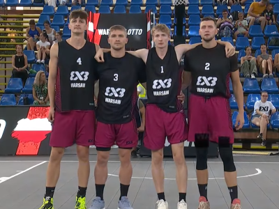 Koszykówka 3×3: Lotto 3×3 Warszawa w ćwierćfinale turnieju w Debreczynie!