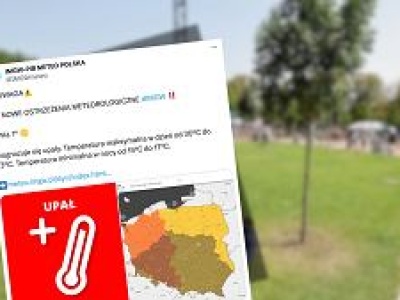 IMGW alarmuje. Upał nie opuszcza Polski. Na zachodzie tropikalne noce