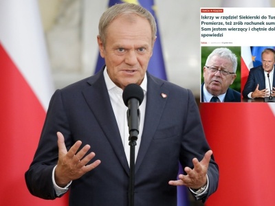 Tusk reaguje na słowa Siekierskiego! Strofuje ministra