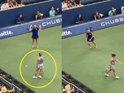 Tak Putincewa tłumaczy się z żenującego zachowania na US Open. 