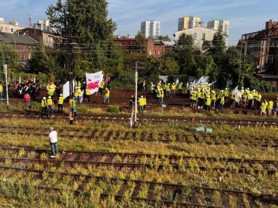 PKP PLK wyciągną konsekwencje za blokadę torów w Katowicach?!