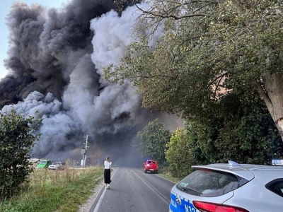 Wielki pożar na Pomorzu. 20 zastępów straży w akcji