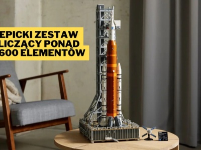 Polski sklep niespodziewanie obniżył cenę jednego z najlepszych zestawów LEGO w historii. Mający aż 70 cm wysokości zestaw Rakieta SLS NASA Artemis trafił tym samym na listę modeli, które muszę mieć