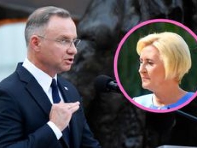 Agata i Andrzej Duda na Narodowym Czytaniu. Pierwsza dama odstawiła się na NIEBIESKO