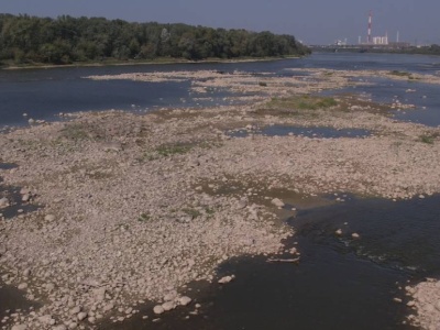 Niski stan wody w Wiśle. Zarejestrowano kolejny rekord