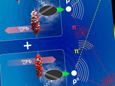 Zderzenia jąder ołowiu w LHC ujawniły wzór interferencyjny [CERN]