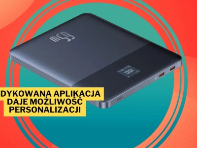 Ten powerbank oferuje opcje, jakich jeszcze nie spotkałem w urządzeniach konkurencji. 65-watowym akumulatorem Baseus Blade 2 naładujesz nie tylko najnowszego iPhone’a 16, ale też laptopa i Steam Decka