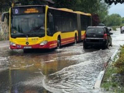 Intensywne opady we Wrocławiu. W mieście zwołano sztab kryzysowy