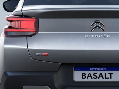 Zapowiedź: nowy Citroën Basalt z silnikiem 1.0 Turbo 200 zadebiutuje w Brazylii