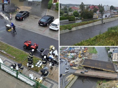 Ulewy nad Polską. Ciężka noc na Dolnym Śląsku. Relacja na żywo