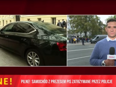 Policja zatrzymała samochód prezesa PiS! Chodzi o... szyby