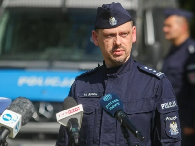 Wypadek Komendanta Głównego Policji. Marek Boroń w szpitalu