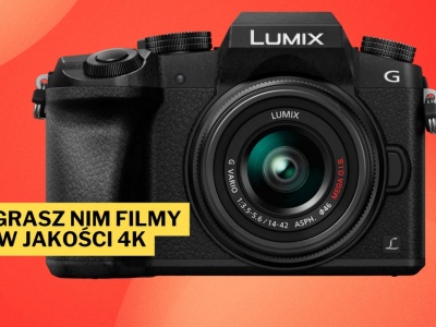 Ten aparat pokochało wielu fanów fotografii i wcale im się nie dziwię, bo w tej cenie nie znam lepszego sprzętu niż Panasonic DMC-G7K Lumix