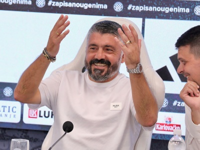 Gennaro Gattuso ma gest! Trener Hajduka sporo się wykosztuje po wygranej w derbach Chorwacji