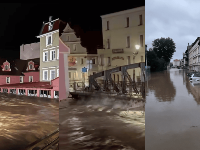 Woda wdziera się do kamienic, ludzie zostawiają auta na wiaduktach. Nagrania budzą trwogę