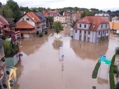 Kłodzko pod wodą. Mamy nagranie z drona