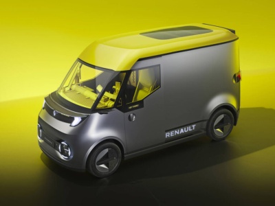 Renault Estafette powraca jako elektryczny koncept. Długość Kangoo, zwinność Clio i ładowność Trafica