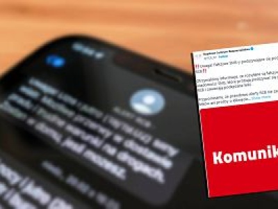 RCB ostrzega przed tymi wiadomościami SMS. 