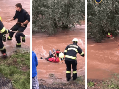 Żywioł porwał troje dzieci. Z całych sił trzymały się gałęzi, aby nie utonąć