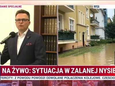 Marszałek Sejmu RP znokautował dziennikarską hienę