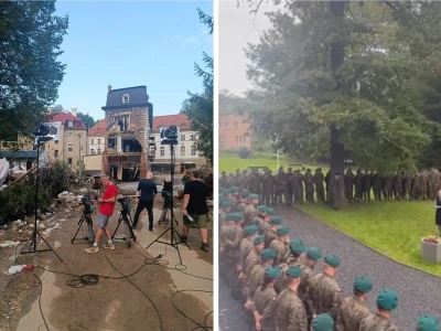 Niecodzienny widok w uzdrowisku. Nad tym będą pracować żołnierze