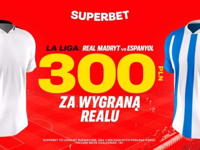 300 PLN za zwycięstwo Realu z Espanyolem