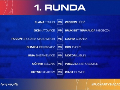 Puchar Polski 2024/25 w piłce nożnej. Terminarz meczów pierwszej rundy